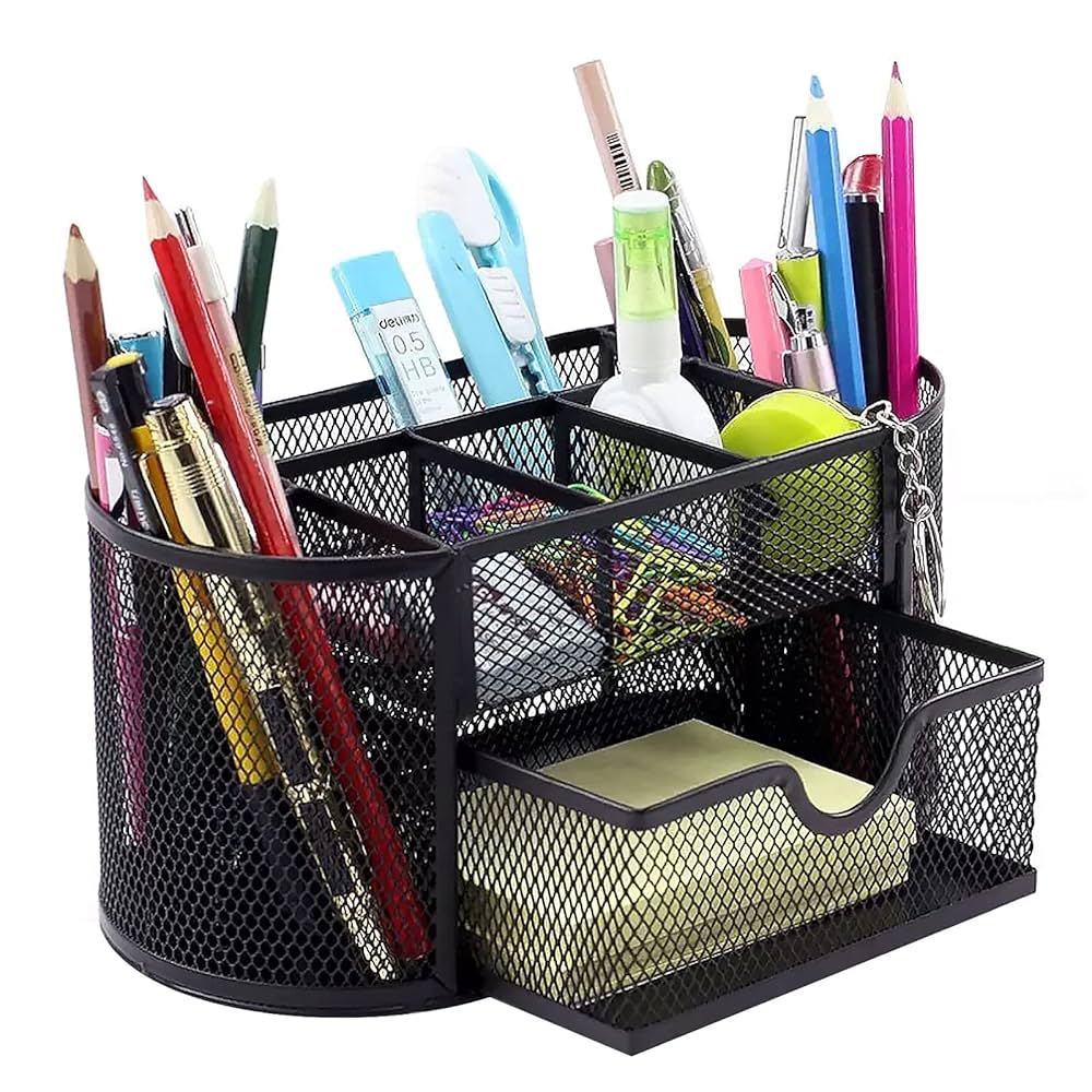 夢工房 布バスケット ・小物入れ ペン立て ☆おまとめ☆ Fabric basket organizer with partition] divided box with